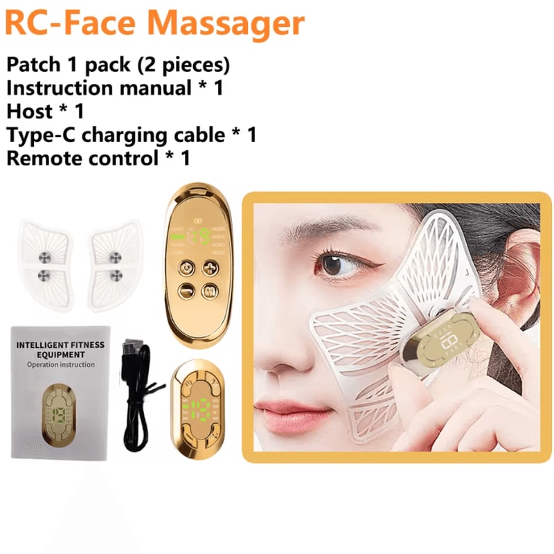 EMS Facial Massager Eye And Face Lifting Beauty And AntiWrinkle Device 9
