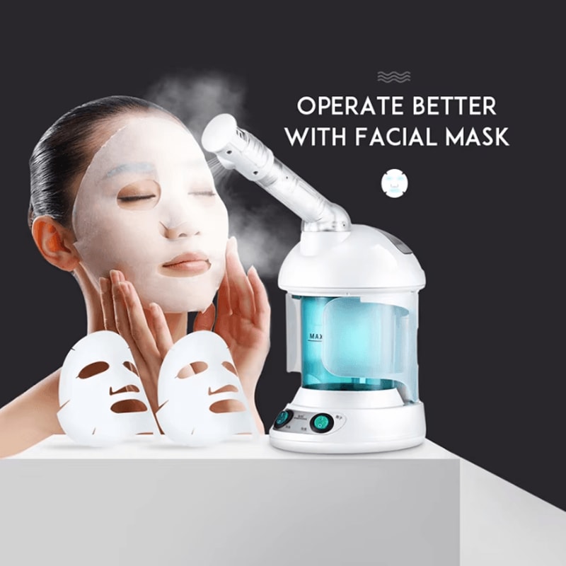 Portable Ionic Facial Steamer Professional Face Mist Spray And Hydration Device 2