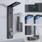 LED Rain Shower Panel System Waterfall And SPA Massage Digital Display Shower Faucet Set 14