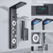 LED Rain Shower Panel System Waterfall And SPA Massage Digital Display Shower Faucet Set 7