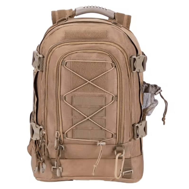 65L Tactical Backpack Outdoor Hiking Military MOLLE Large Capacity Travel Rucksack 8