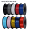 KINGROON 10kg PLA PETG 175mm 3D Printer Filament Bundle Mixed Colors FDM Material 10