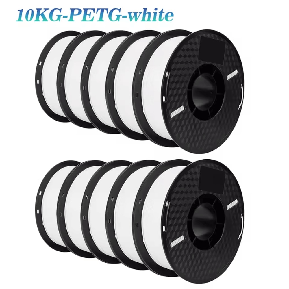 KINGROON 10kg PLA PETG 175mm 3D Printer Filament Bundle Mixed Colors FDM Material 7