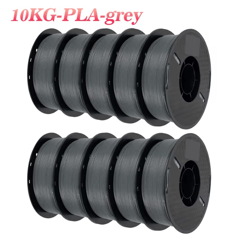 KINGROON 10kg PLA PETG 175mm 3D Printer Filament Bundle Mixed Colors FDM Material 14
