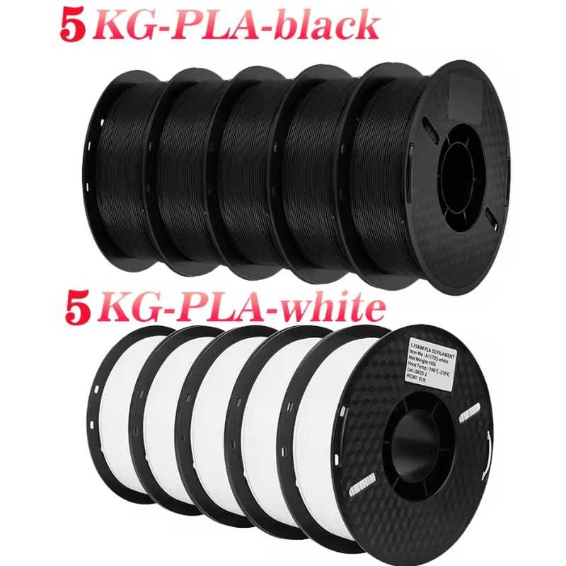 KINGROON 10kg PLA PETG 175mm 3D Printer Filament Bundle Mixed Colors FDM Material 22
