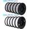 KINGROON 10kg PLA PETG 175mm 3D Printer Filament Bundle Mixed Colors FDM Material 23
