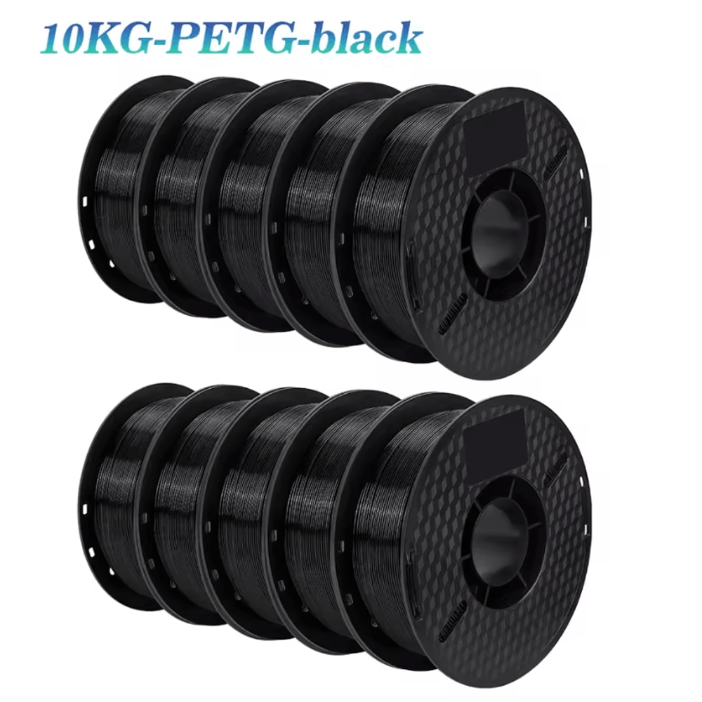KINGROON 10kg PLA PETG 175mm 3D Printer Filament Bundle Mixed Colors FDM Material 8