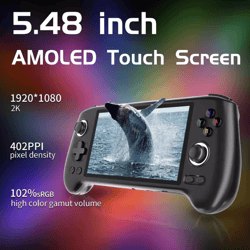 anbernic rg556 android handheld game console – 5.48 inches amoled portable gaming device