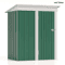 Patiowell 5 By 3 FT Outdoor Storage Shed Metal Garden Tool Shed With Sloping Roof And Lockable Doo 7