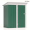 Patiowell 5 By 3 FT Outdoor Storage Shed Metal Garden Tool Shed With Sloping Roof And Lockable Doo 7