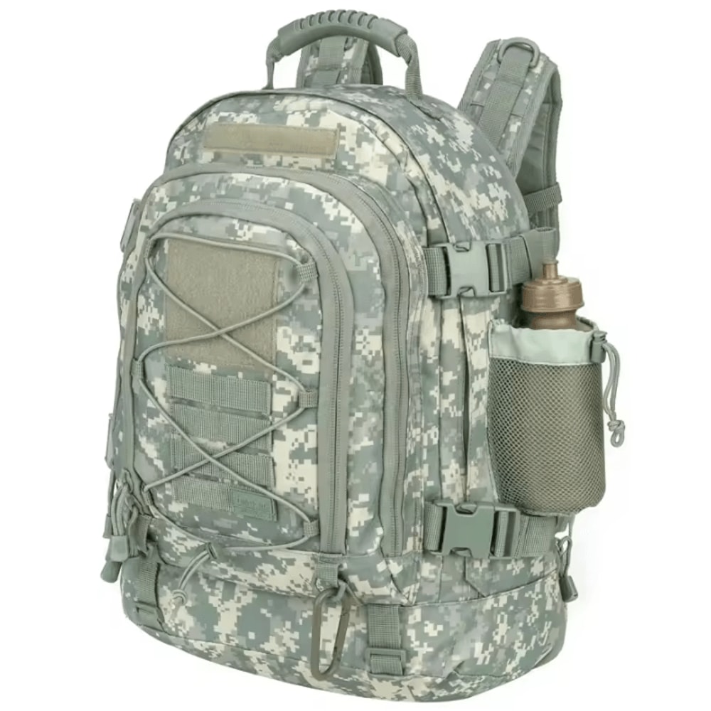 Premium 60L Tactical Backpack Military MOLLE Rucksack For Outdoor Adventure 10