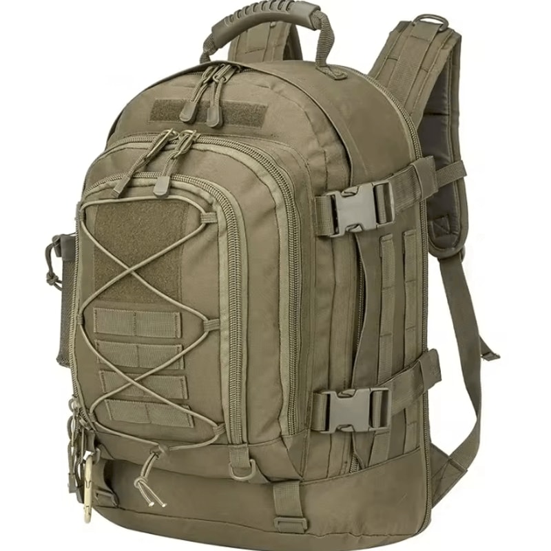 Premium 60L Tactical Backpack Military MOLLE Rucksack For Outdoor Adventure 7