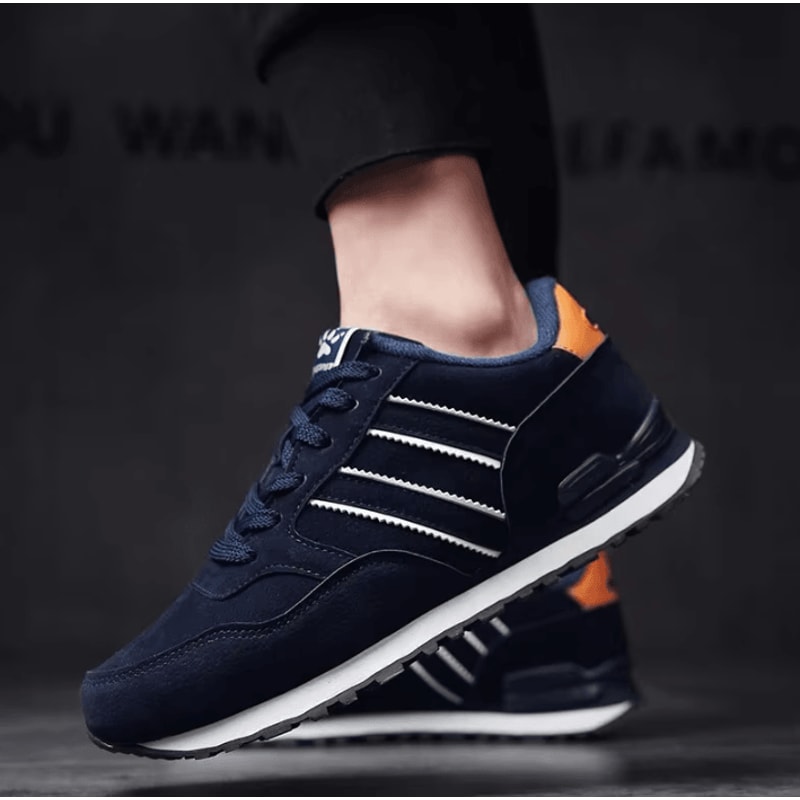 Artificial Leather Men Casual Shoes Breathable Lightweight Spring Sneakers 4