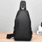 Men Chest Bag Outdoor Casual Crossbody Bag With USB Charging Port 0