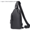 Men Chest Bag Outdoor Casual Crossbody Bag With USB Charging Port 8