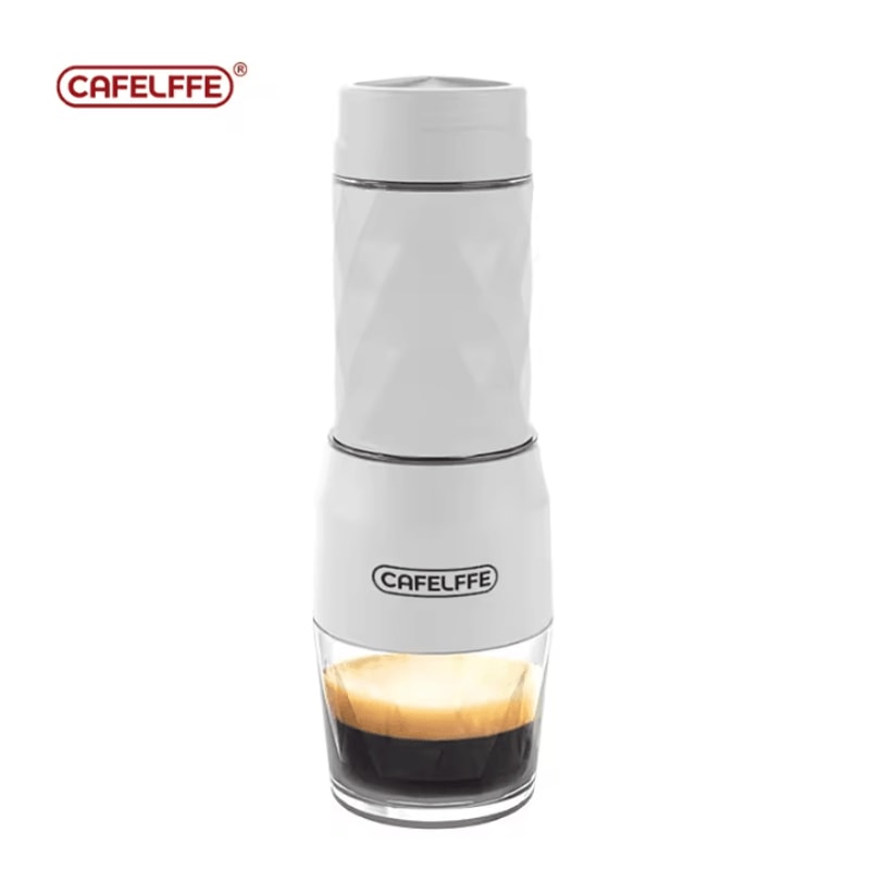 Cafelffe 3in1 Portable Coffee Machine Manual Espresso Maker For Hot Cold Brewing 7