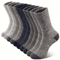 5 Pairs Mens Merino Wool Socks Super Thick Thermal Hiking Socks For Cold Weather US Size 65115 0
