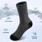 5 Pairs Mens Merino Wool Socks Super Thick Thermal Hiking Socks For Cold Weather US Size 65115 2