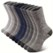 5 Pairs Mens Merino Wool Socks Super Thick Thermal Hiking Socks For Cold Weather US Size 65115 5