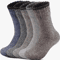 5 Pairs Mens Merino Wool Socks Super Thick Thermal Hiking Socks For Cold Weather US Size 65115 6