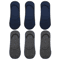 6 Pairs Mens Bamboo Breathable Invisible Socks Low Cut Casual No Show Socks 17
