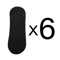 6 Pairs Mens Bamboo Breathable Invisible Socks Low Cut Casual No Show Socks 6