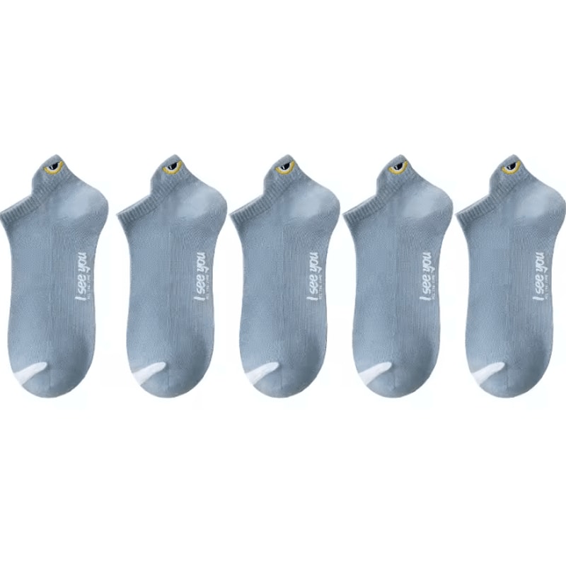 510 Pairs Mens Breathable Ankle Socks LowCut Casual Athletic Boat Socks US Sizes 612 12