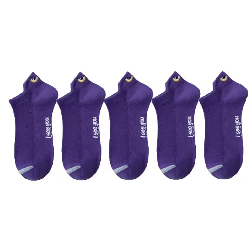 510 Pairs Mens Breathable Ankle Socks LowCut Casual Athletic Boat Socks US Sizes 612 15