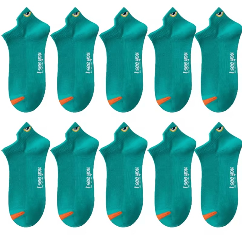 510 Pairs Mens Breathable Ankle Socks LowCut Casual Athletic Boat Socks US Sizes 612 25