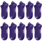 510 Pairs Mens Breathable Ankle Socks LowCut Casual Athletic Boat Socks US Sizes 612 26