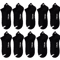 510 Pairs Mens Breathable Ankle Socks LowCut Casual Athletic Boat Socks US Sizes 612 19