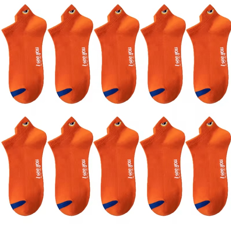 510 Pairs Mens Breathable Ankle Socks LowCut Casual Athletic Boat Socks US Sizes 612 21