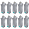 510 Pairs Mens Breathable Ankle Socks LowCut Casual Athletic Boat Socks US Sizes 612 24