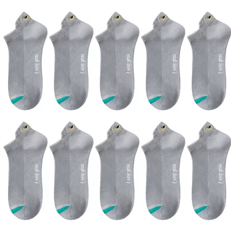 510 Pairs Mens Breathable Ankle Socks LowCut Casual Athletic Boat Socks US Sizes 612 24