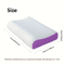 Pectin Breathable Air Layer TPE Pillow Washable Zero Pressure Cervical Neck Pillow For Adults 2047 5