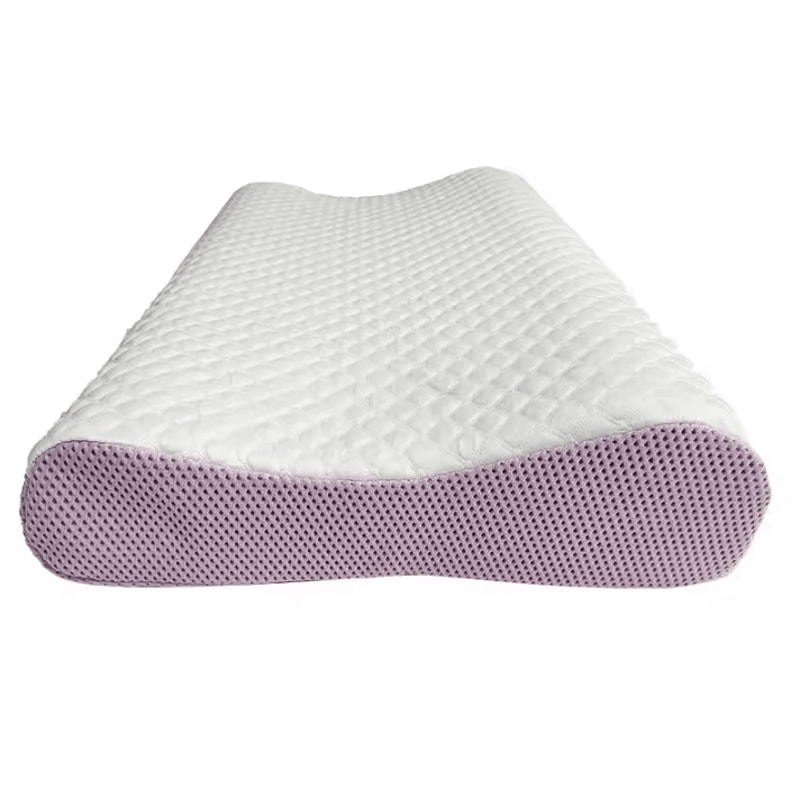 Pectin Breathable Air Layer TPE Pillow Washable Zero Pressure Cervical Neck Pillow For Adults 2047 7