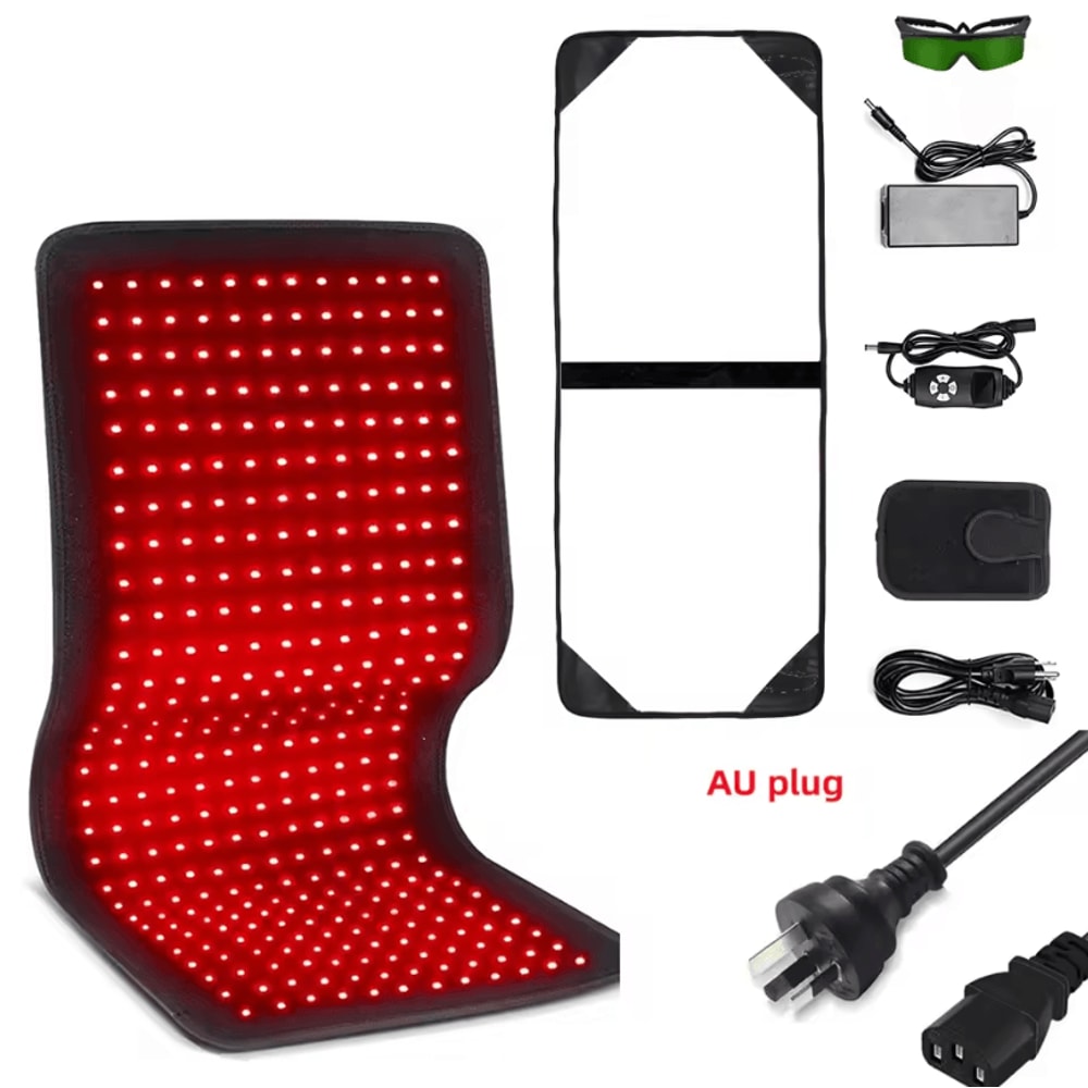 Red And Infrared Therapy Belt Wearable LED Heating Wrap For Muscles Joints And Recovery 5