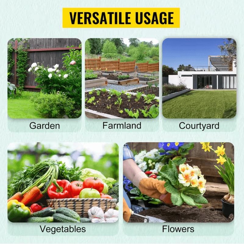 Walkin Greenhouse Kit Galvanized Frame With Waterproof Cover For YearRound Growing 1