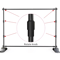 Double Crossbar Photography Backdrop Stand Adjustable Background Support System For Studio Video A 1