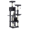 Tall Cat Tree Large MultiLevel Plush Cat Tower With Scratching Posts And Perches 7