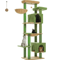 Tall Cat Tree Large MultiLevel Plush Cat Tower With Scratching Posts And Perches 19