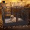 Heavy Duty Dog Playpen Large Pet Exercise Enclosure With Waterproof Mat For Indoor And Outdoor 3