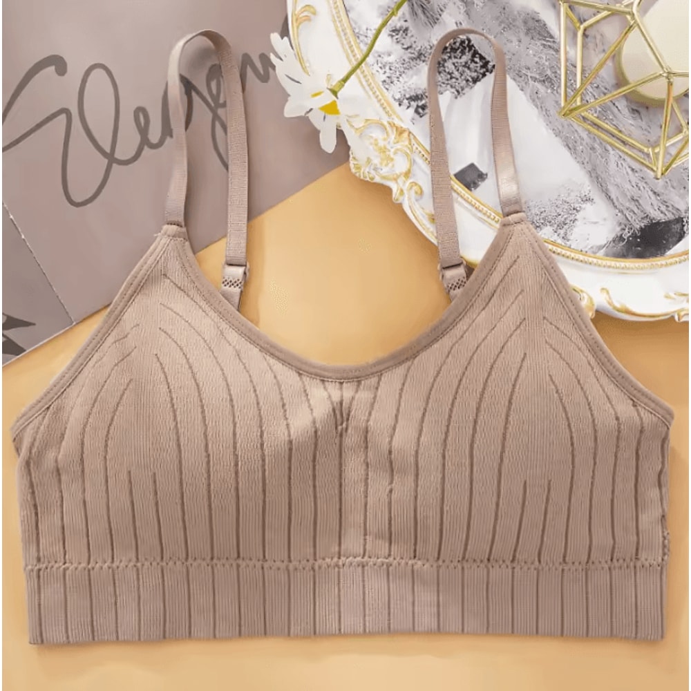 Sexy Wireless Bralette Bra One Size 4060kg Seamless Padded Womens Comfort Top For Sleep Sport And 5