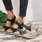 Summer Wedge Sandals For Women 2026 Lightweight Non Slip Casual Platform Beach Shoes Plus Size 0