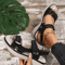 Summer Wedge Sandals For Women 2026 Lightweight Non Slip Casual Platform Beach Shoes Plus Size 1