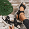 Summer Wedge Sandals For Women 2026 Lightweight Non Slip Casual Platform Beach Shoes Plus Size 1