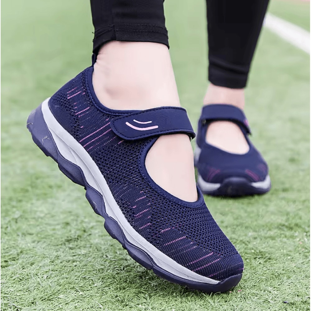 Summer Fashion Women Flat Platform Shoes Breathable Mesh Casual Sneakers And Boat Style Footwear 0