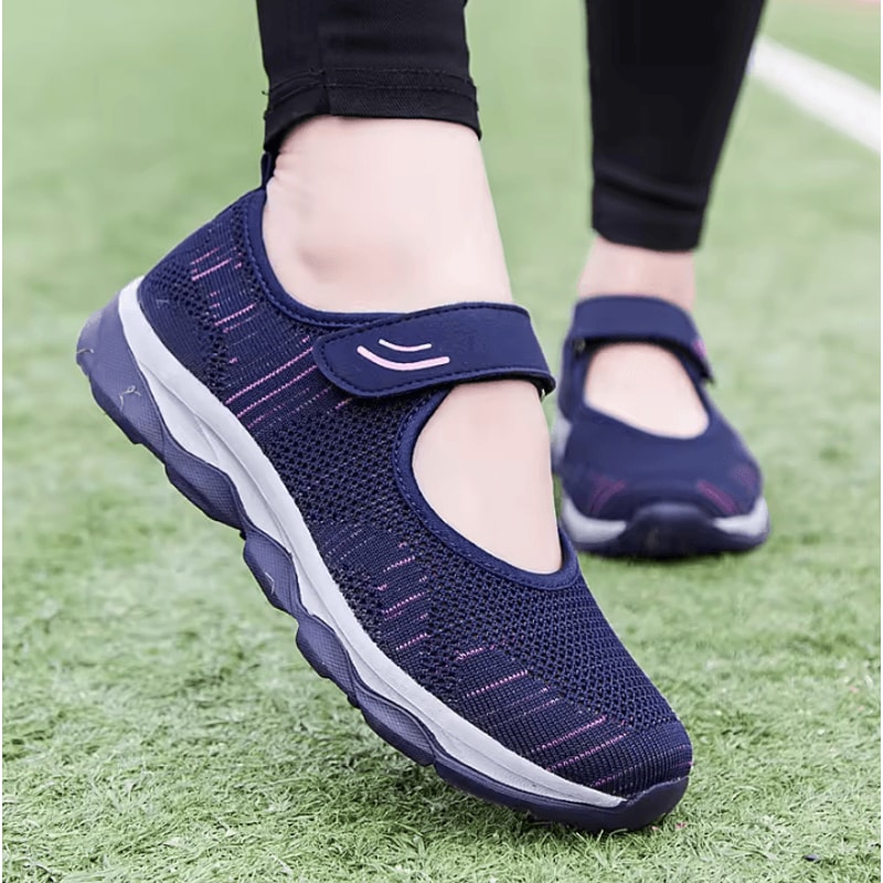 Summer Fashion Women Flat Platform Shoes Breathable Mesh Casual Sneakers And Boat Style Footwear 0