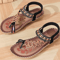 Bohemian Sandals For Women Summer 2025 Low Heel Beach Flip Flops Casual Shoes 16