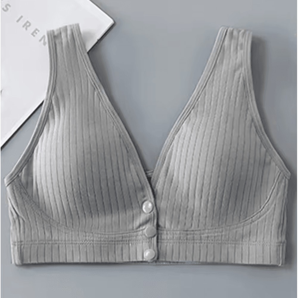 Pure Cotton Nursing Bra Breastfeeding Maternity Bralette For Pregnancy And Plus Size Comfort 4